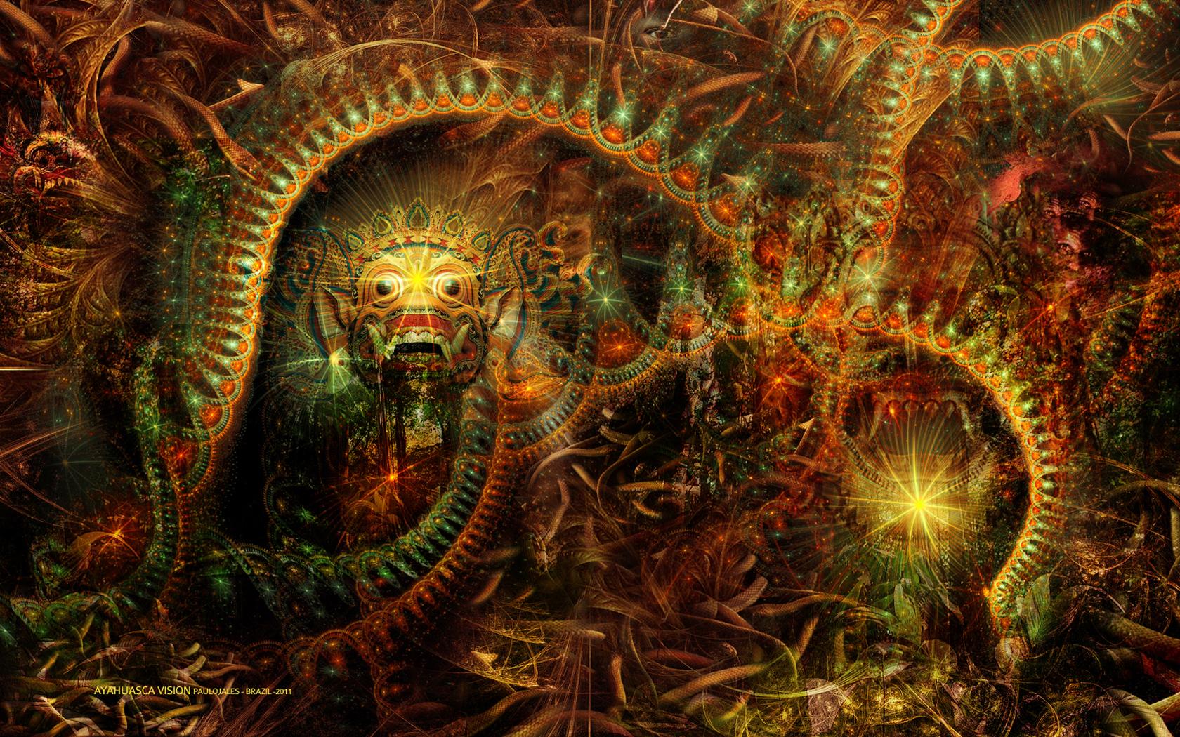 Where Do the Glorious Ayahuasca Visions Really Come From?
